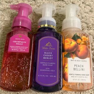 Bath & Body Works Champagne, Merlot, & Bellini Gentle & Clean Foaming Hand Soap
